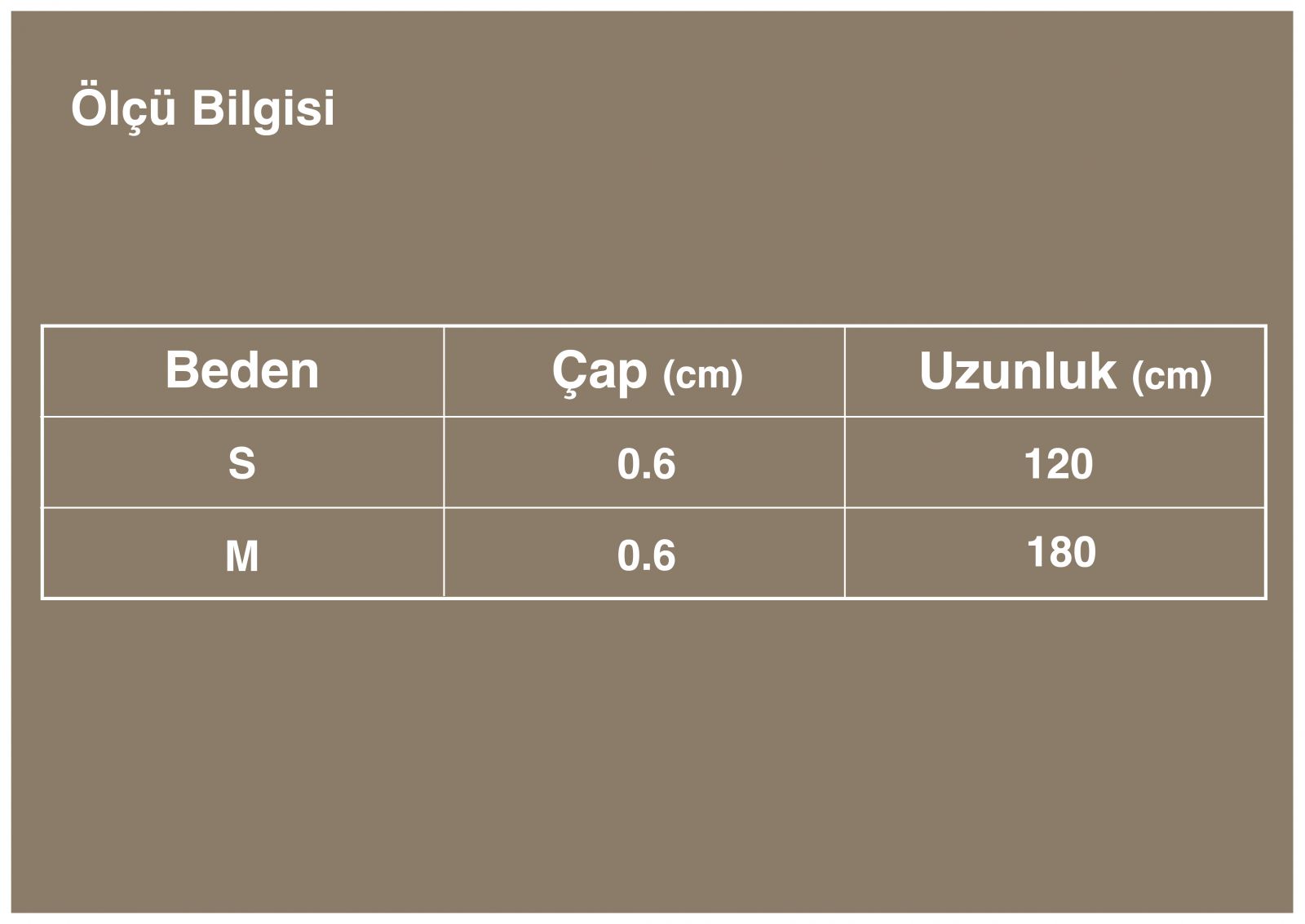 Köpek Tasma Kayışı Ölçüm Tablosu