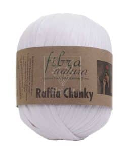 Fibra Natura Raffia Chunky 114-01 Beyaz