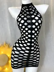 1 kadın  balık ağı örtüsü bikini olmadan açık gövde elbisesi sevgililer günü i̇çin şeffaf plaj giysisi yaz kadın ayrıntılar 1