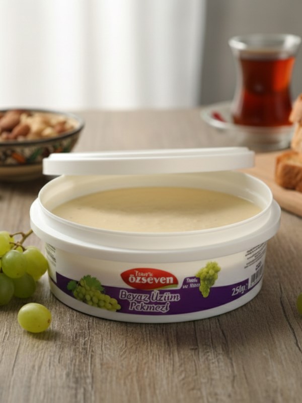 Özseven Beyaz Üzüm Pekmezi 250gr ambalajı