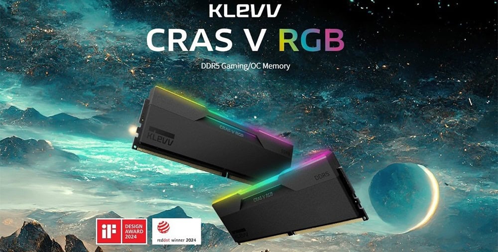 Klevv Cras V Rgb 32gb (2x16gb) 6400mhz Cl32 Ram H1