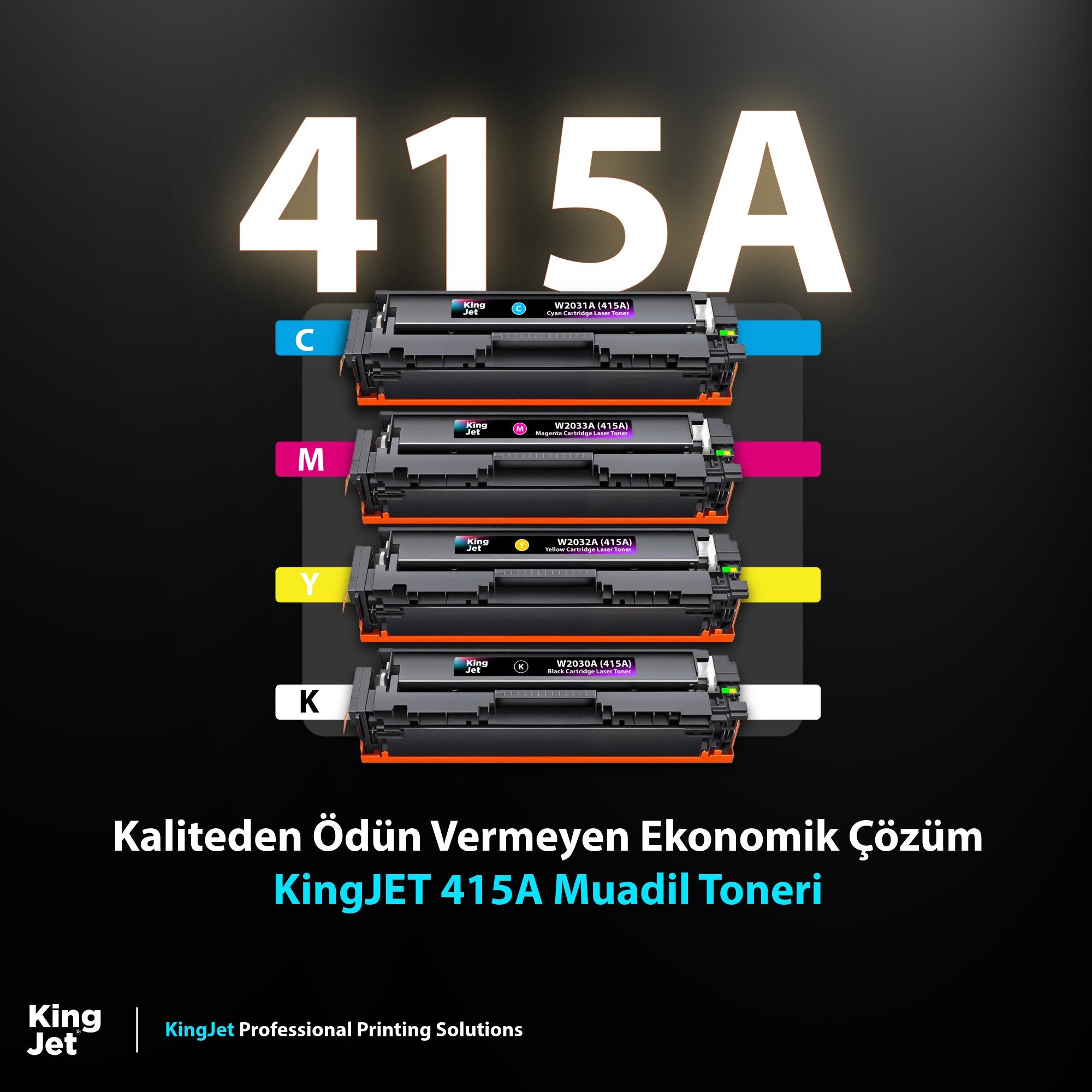 KingJET toner baskı kalitesi örneği