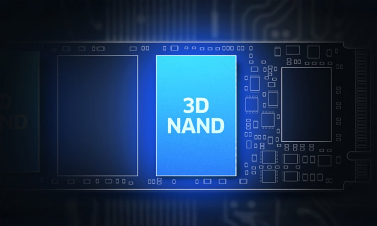 İçinde Son Teknoloji 3D NAND