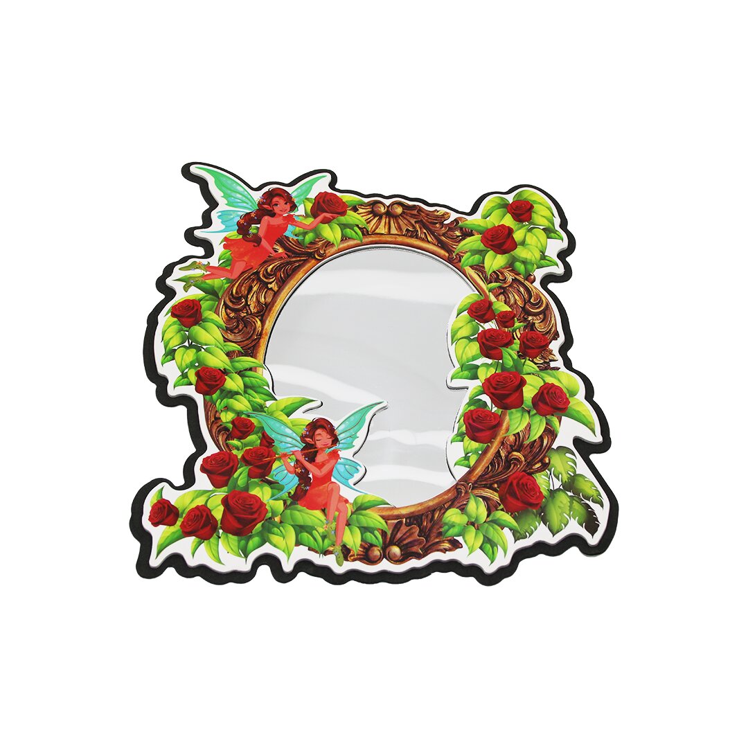 ANKAVERSE® Desenli Aynalı Duvar Sticker
