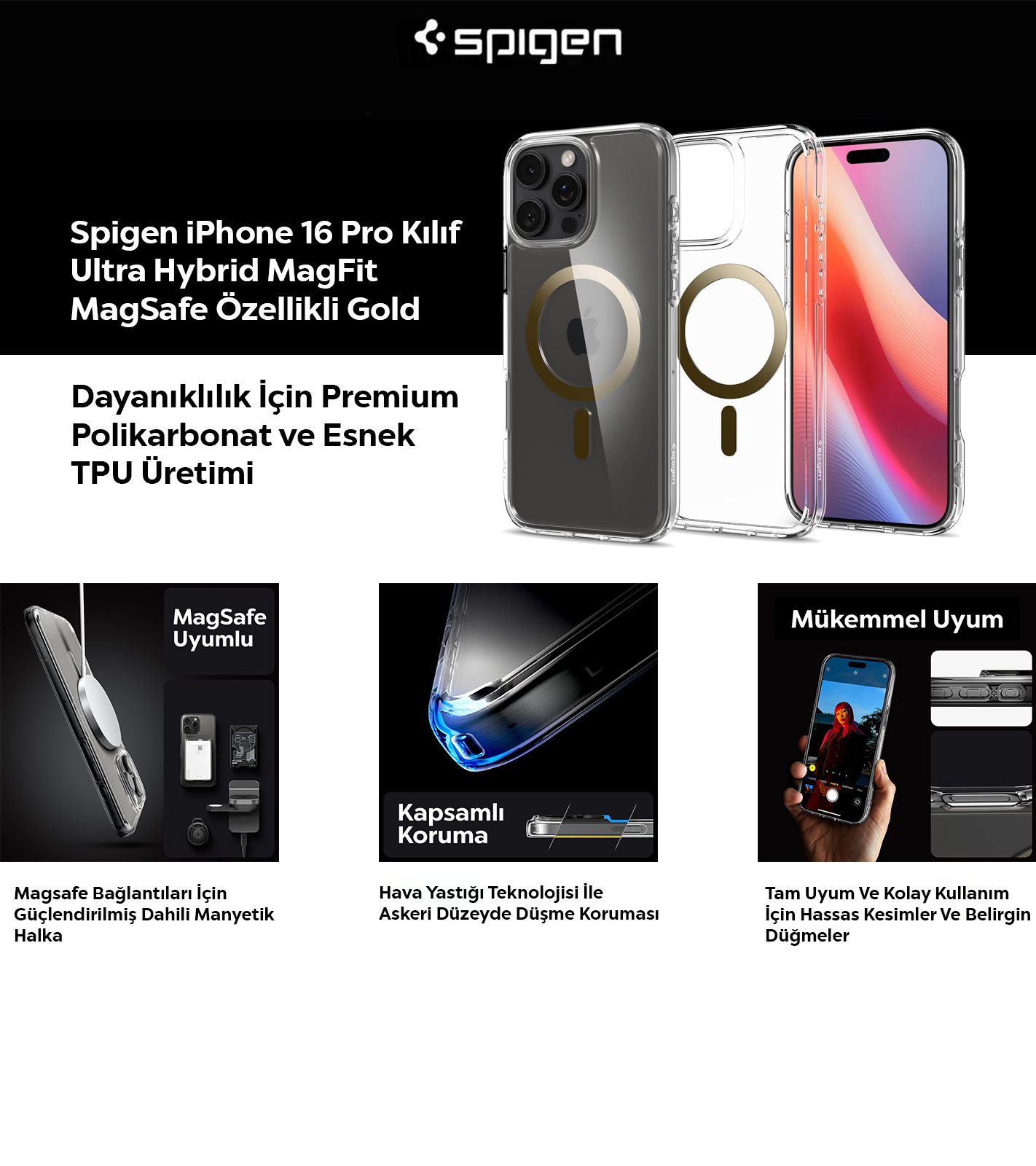 Spigen Kılıf Özellikleri