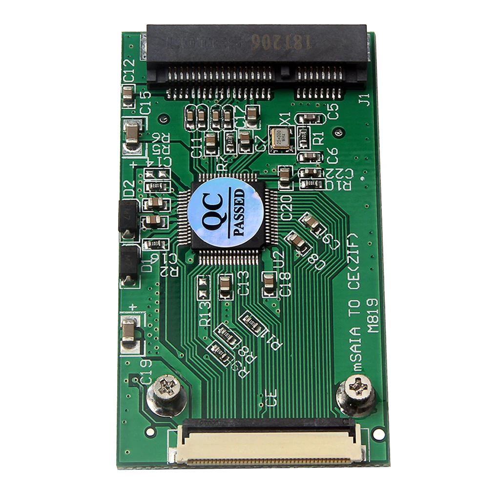 MSATA Mini PCI-E SATA SSD TO ZIF CE 1.8 ''40 Pin ZIF CE Adapter Card