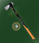 Fiskars, balta, balta, yarma baltası, yarma baltası, ahşap yarıkları
