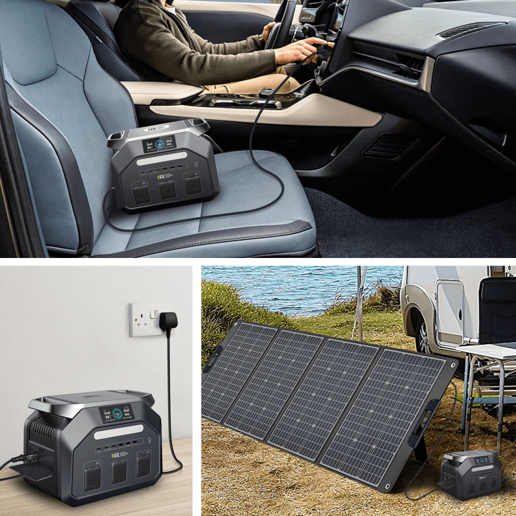 ieetek p1800 taşınabilir elektrik santrali güneş jeneratörü