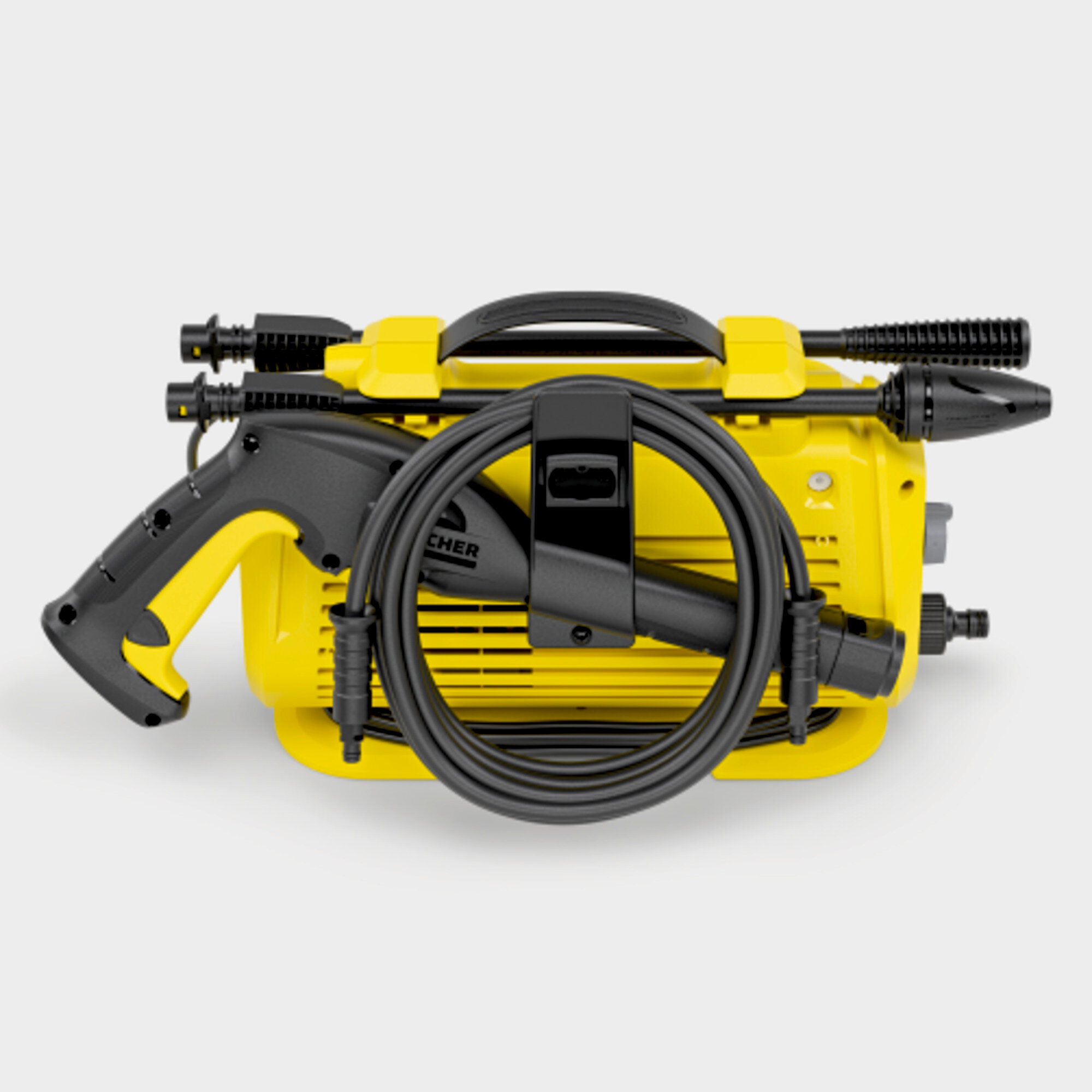 Basınçlı yıkayıcı K 2 Premium Horizontal: Temiz ve düzenli