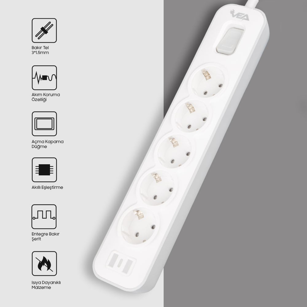 Vea Ve-Nova105 Priz Özellikleri