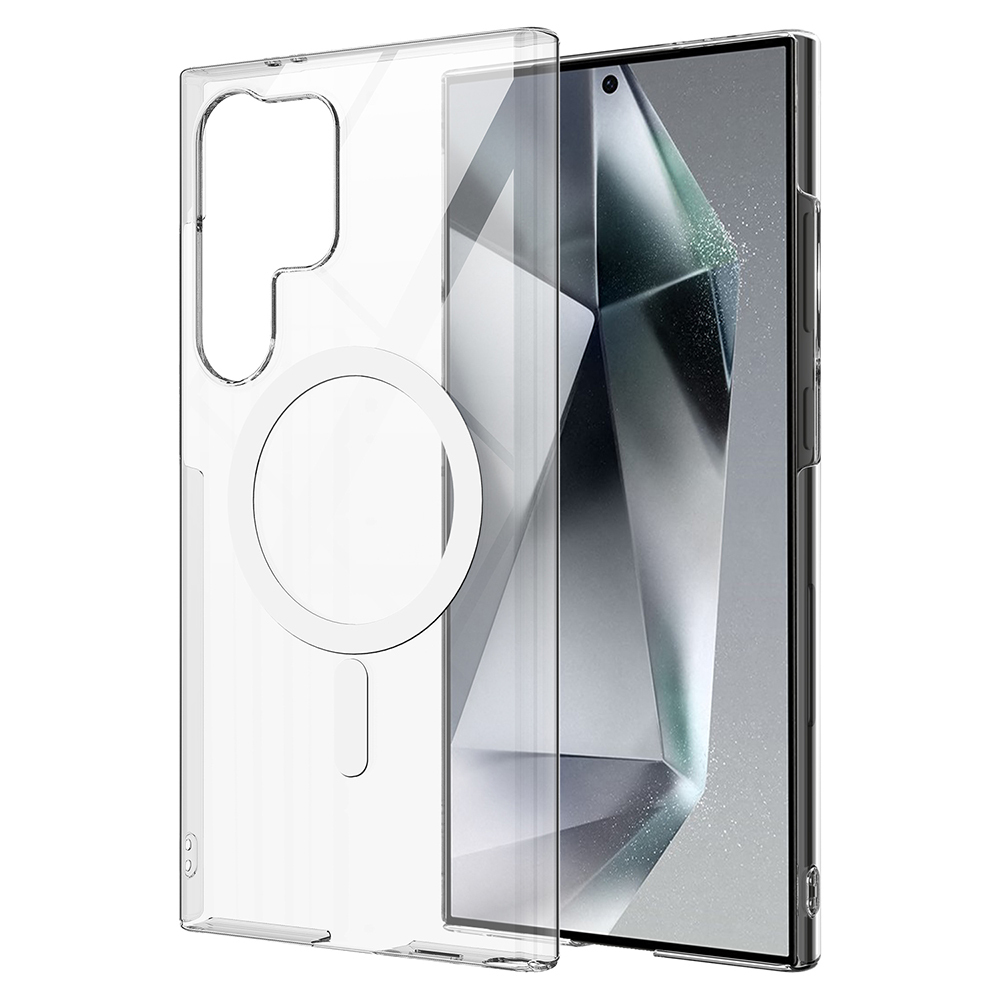 Galaxy S25 Ultra Kılıf Kamera Korumalı M-safe Sert PC Zore Porto Kapak - 3