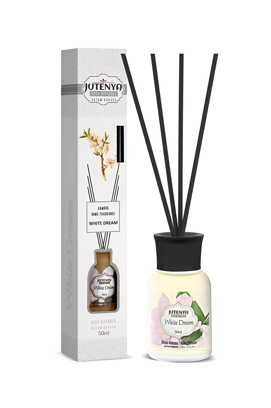 White Dream Bambu Çubuk Oda Kokusu, Ofis, Banyo, Mutfak 50 Ml