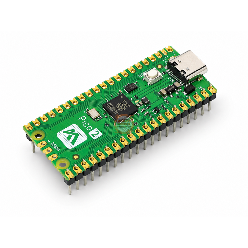 Raspberry Pi Pico 2 USB Type-C RP2350 geliştirme kartı örnek görünümü