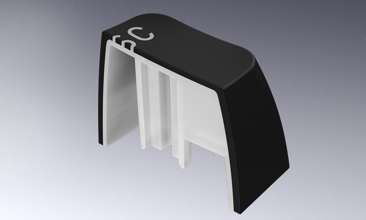 Çift Vuruşlu PBT Tuş Kapakları