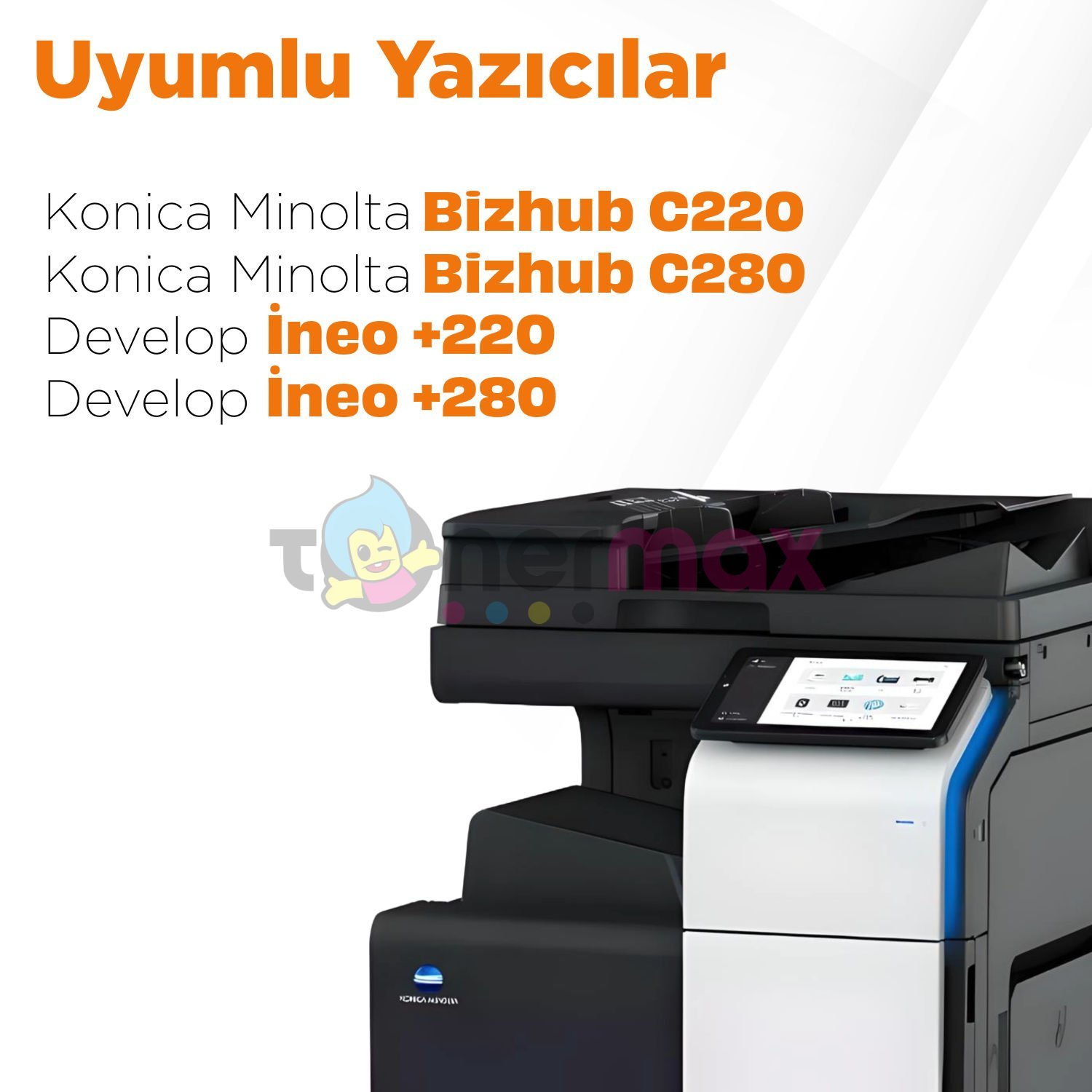 Konica Minolta TN-216 Muadil Toner / Bizhub C220 / Bizhub C280