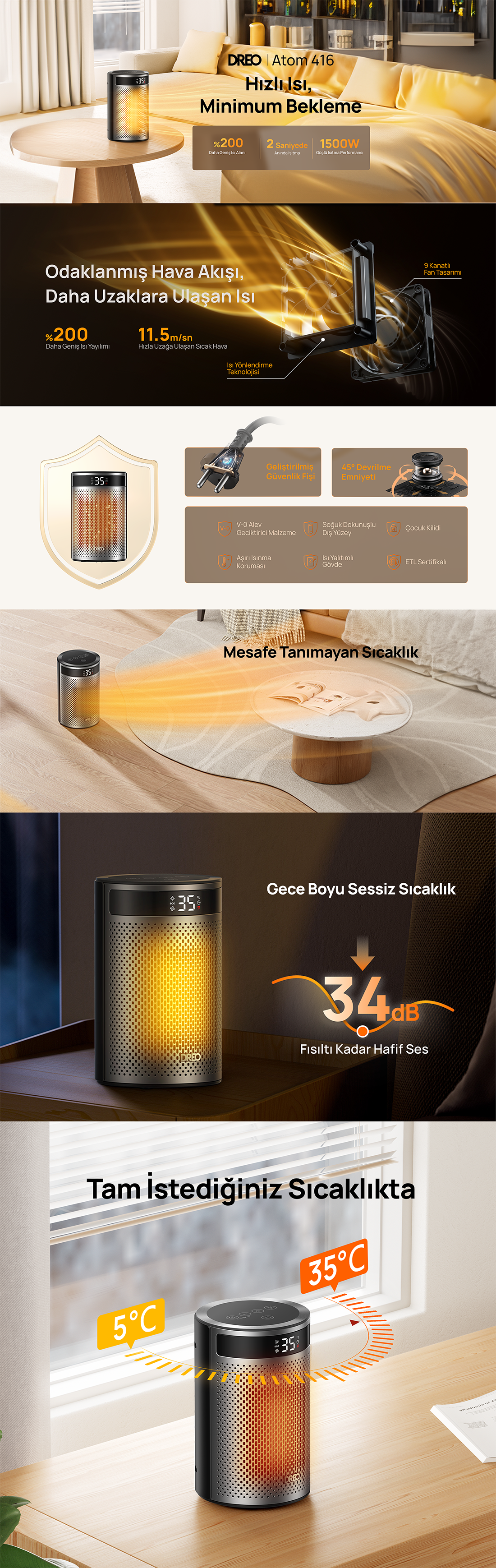 DR-HSH030 Ürün Bilgilendirme One Page