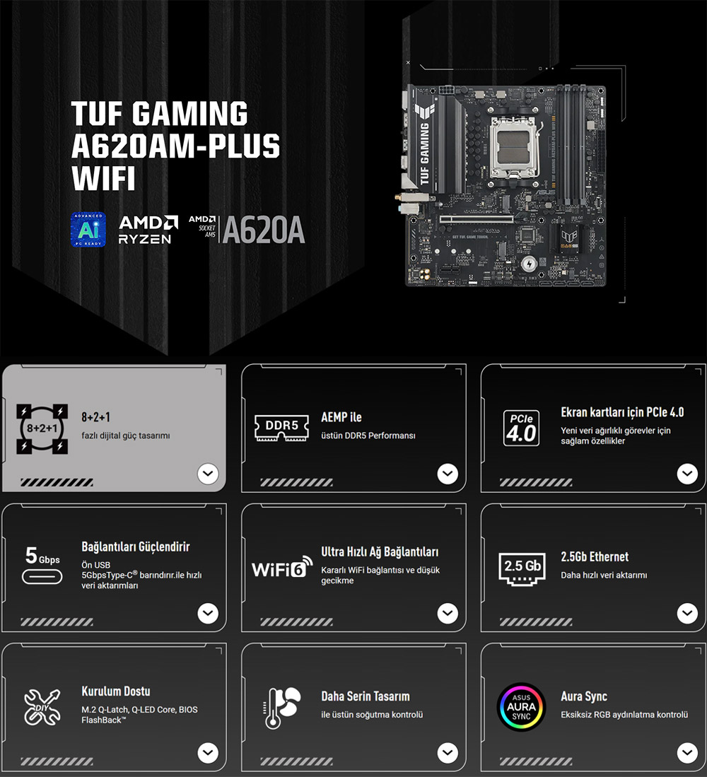 TUF GAMING A620AM-PLUS WIFI