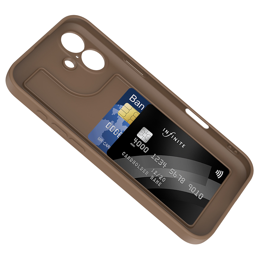 Apple iPhone 16 Kılıf Kamera Korumalı Kartlık Hazneli Zore Vitra Kapak - 8