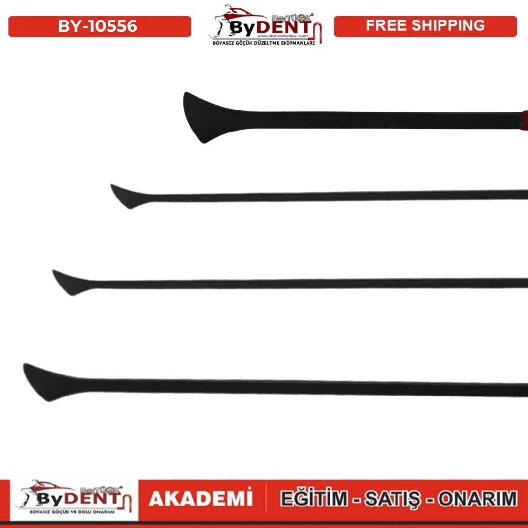 pdr, tools, göçük, düzeltme, kuşak arası, boyasız göçük, boyasız göçük düzeltme, pdr tools, otomalzemeal, bydent, göçük düzeltme ekipmanı,
