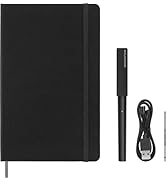 Moleskine Akıllı Yazı Seti, Akıllı Kalem Dahil Dijital Defter, Çizgili Sayfalar, Büyük, 13x21...