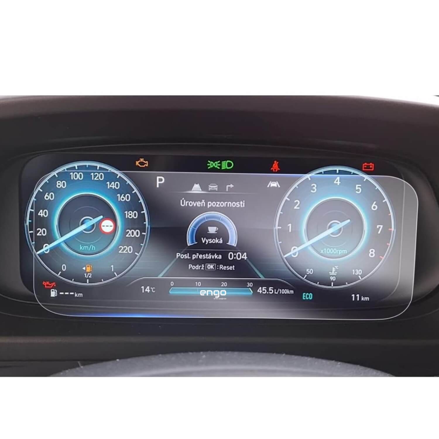 Hyundai i20 10.25 inç Ekran Koruyucu Dijital Gösterge Nano