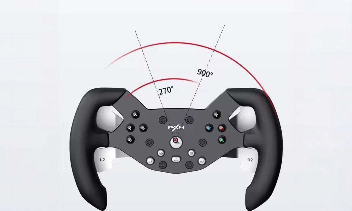 270° / 900° Özelleştirilebilir Dönüş Açısı Dilediğin Gibi Sür
