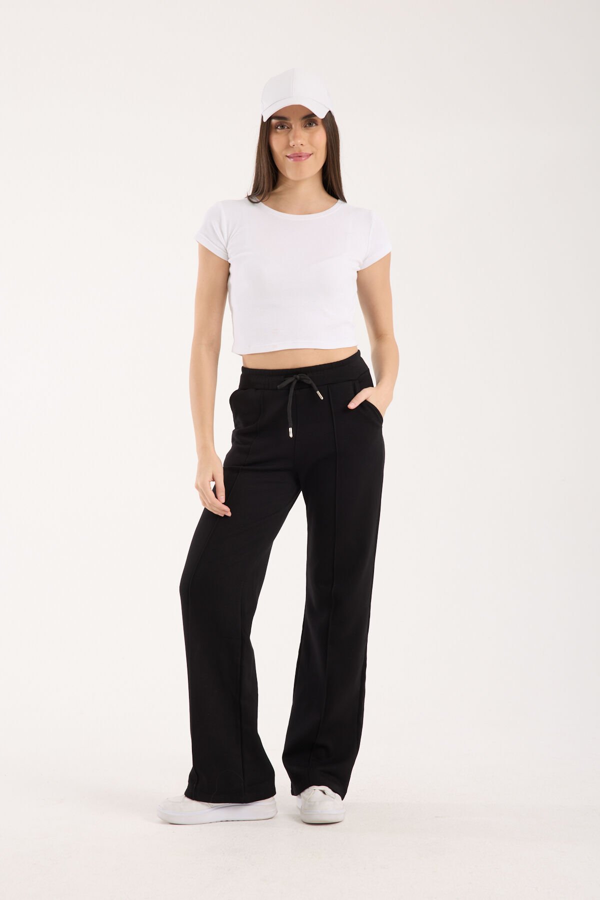 İçi Şardonlu Modal Pantolon