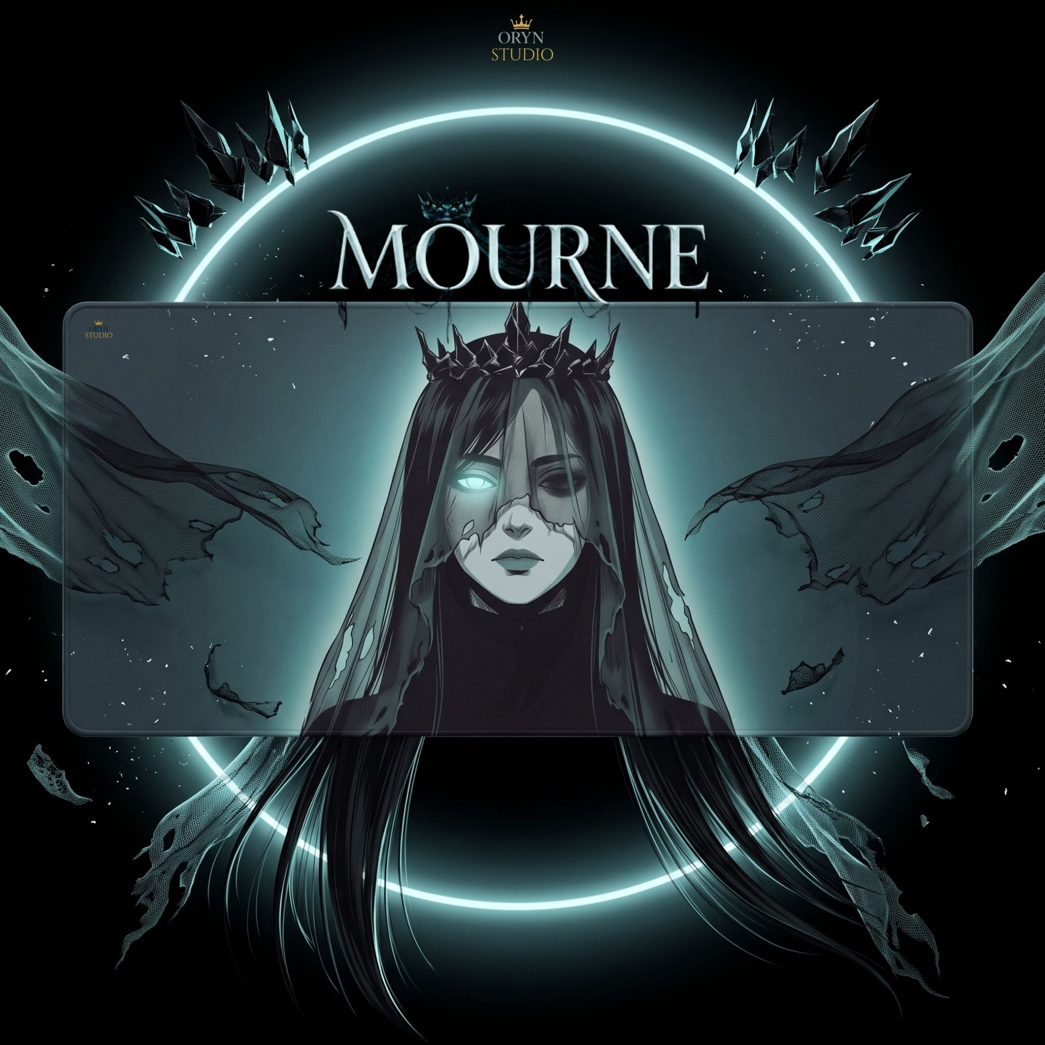 ORYN Eclipse Mourne Edition mousepad tasarımı