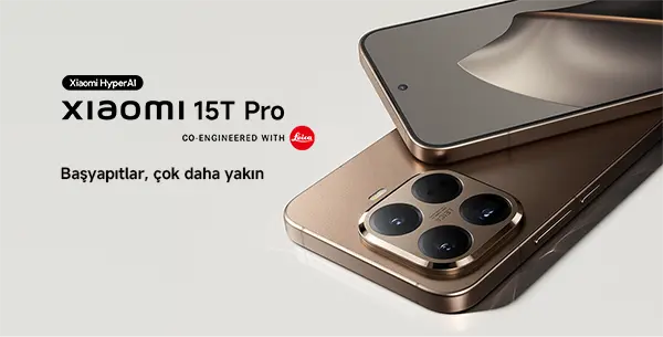 PTTAVM: Xiaomi 15T Pro 512GB 12 GB Ram Mocha Gold (İthalatçı Firma