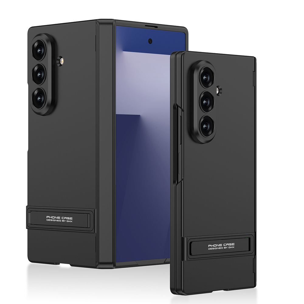 Galaxy Z Fold 7 Kılıf Zore Kıpta Standlı Kapak - 4