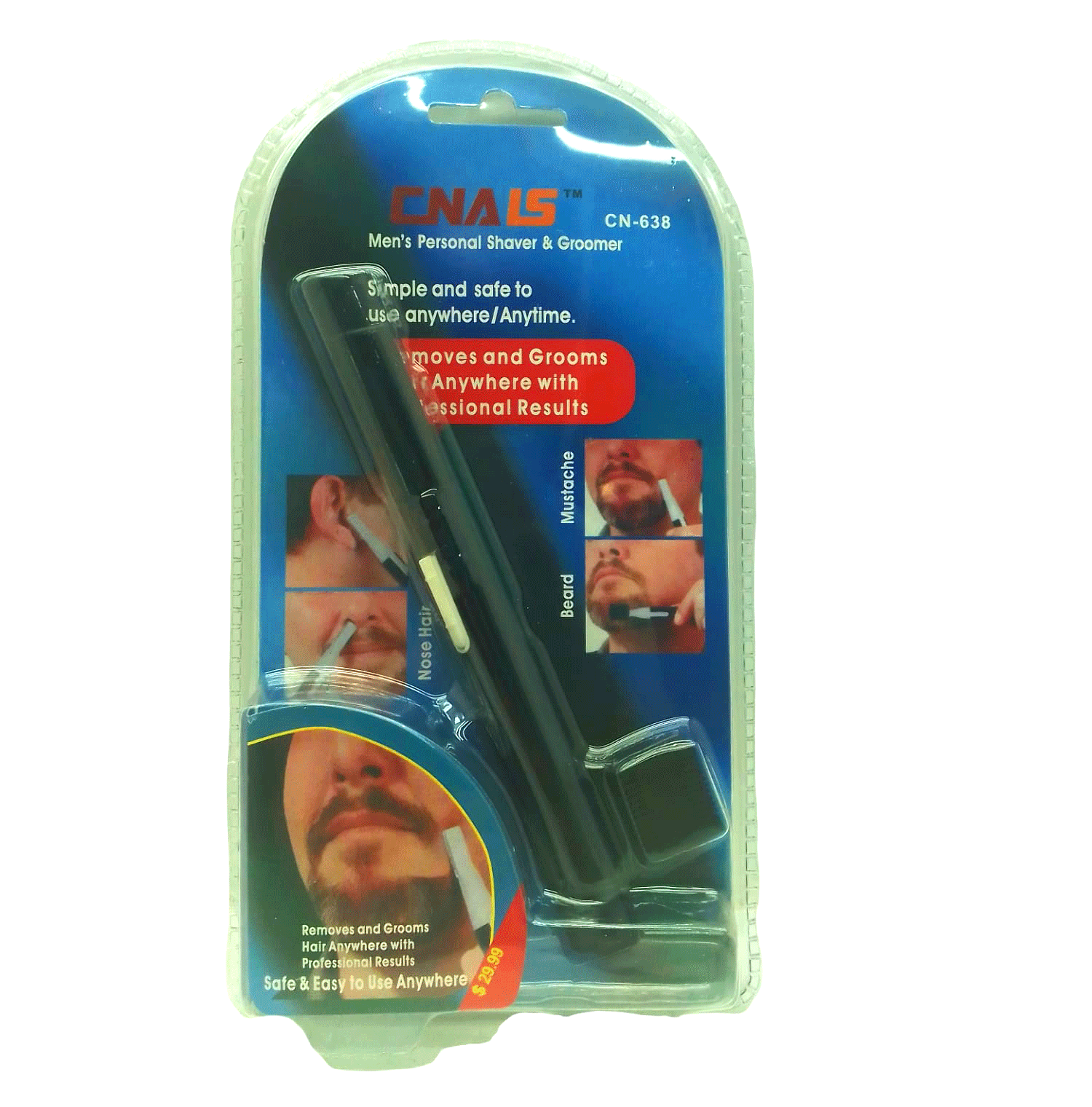 ANKAVERSE CNALS CN-638 Siyah Burun Yanak Kıl Makinası