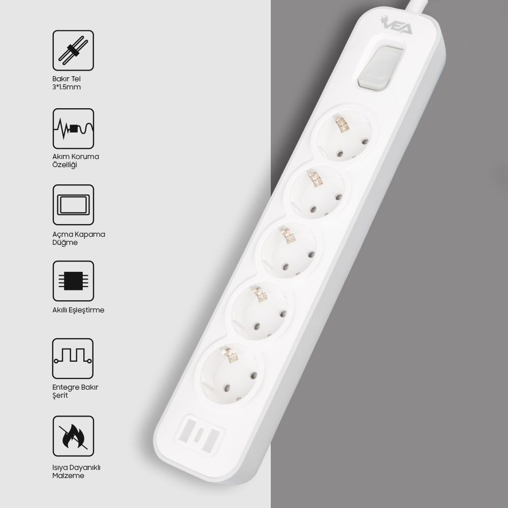 Vea Ve-Nova105 Priz Özellikleri