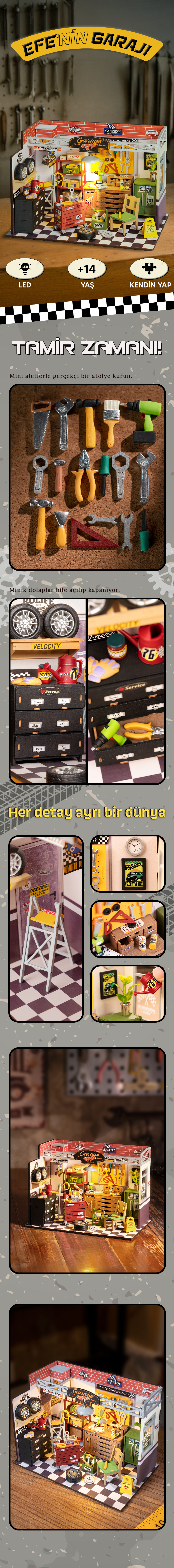 Novi Hobby Minyatür Garaj | Garaj Maketi