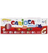 Carioca Marker Joy Punta Fina | 50 keçeli kalematörler süper yıkanabilir ve büyük kapsamlı | ...