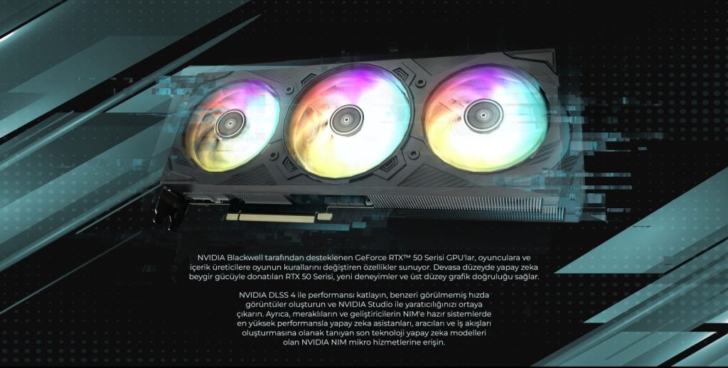 Galax Geforce Rtx 5070 Ti Ex Gamer 1 Click Oc 16gb Ekran Kartı H2