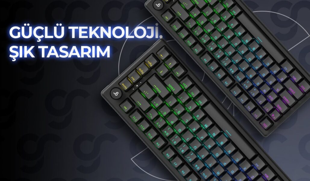 GameRaider K1 HE Grey Gaming Klavye H1