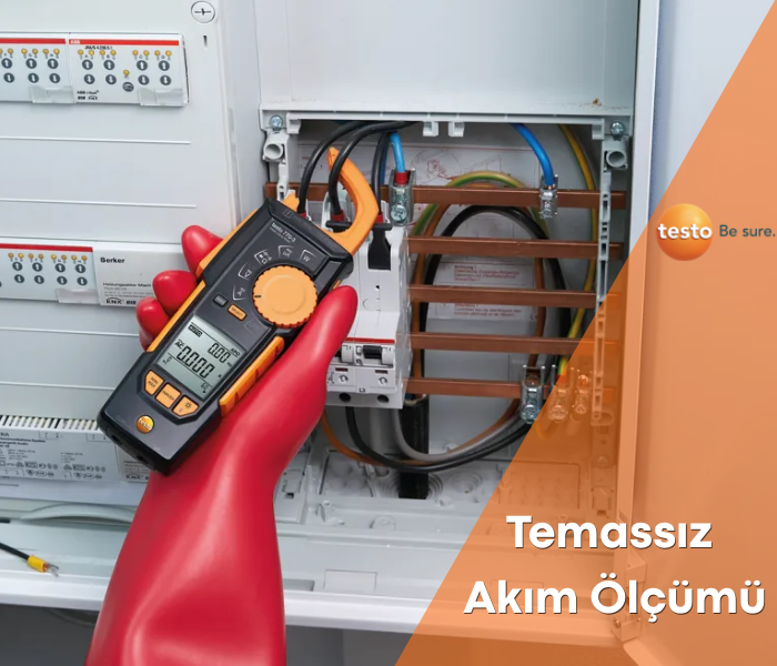 Testo 770-3 Bluetooth’lu Pens Ampermetre Seti Temazsız Ölçüm