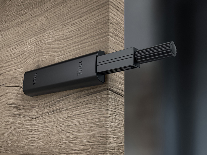 Push latch TeraBlack