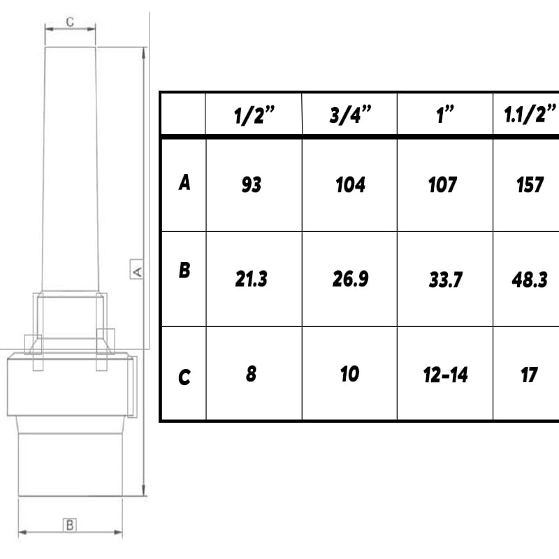 Su Jeti Nozul Havuz Fıskiyesi