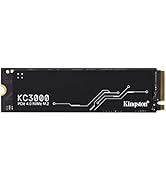 Kingston KC3000 PCIe 4.0 NVMe M.2 SSD - Masaüstü ve dizüstü bilgisayarlar için yüksek performanslı depolama -SKC3...
