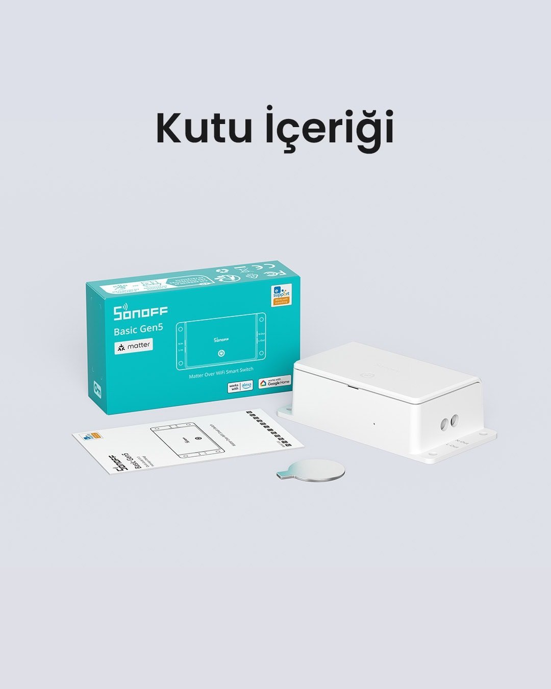 SONOFF Basic Gen 5 Akıllı Röle