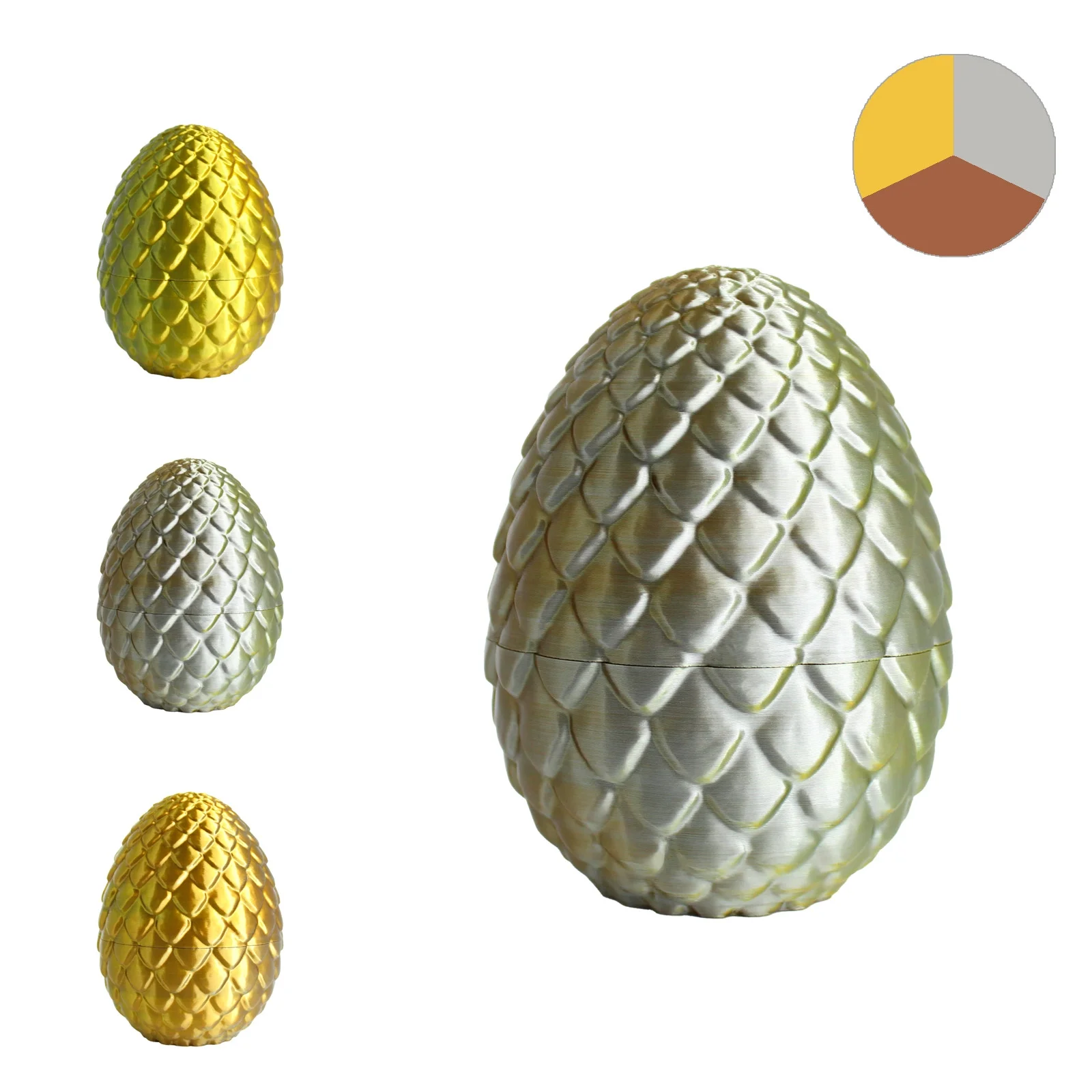 RhinoLab Silk Triple Color Gold Silver Copper Görseli