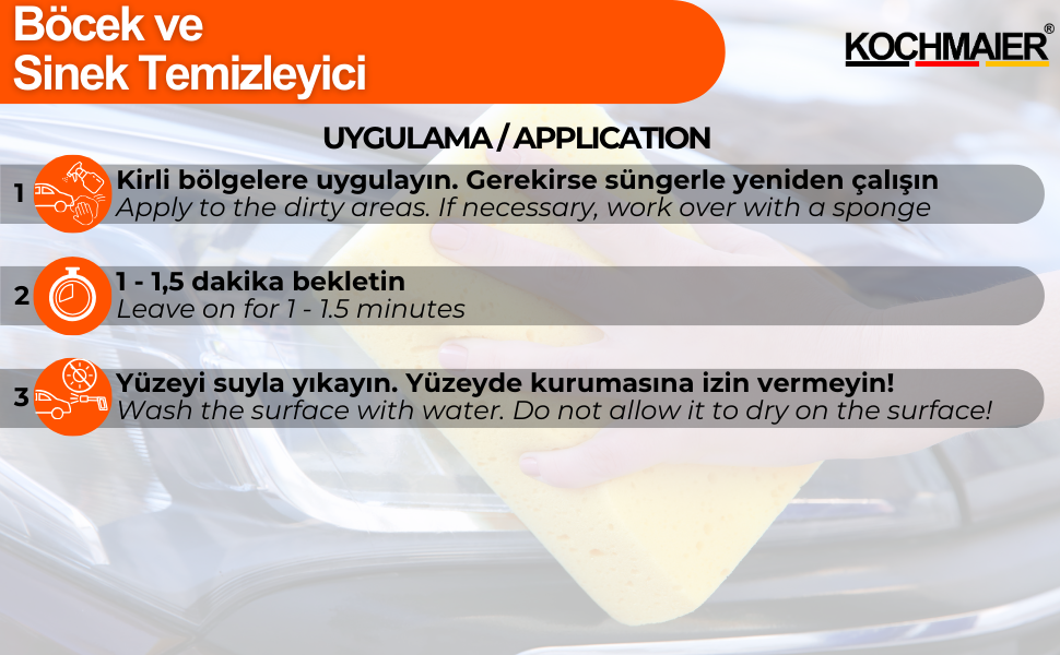 Kochmaier Böcek Sinek uygulma