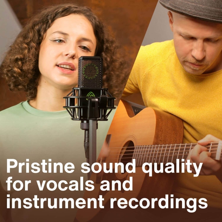 Lewitt LCT 441 FLEX'in 8 farklı kutup deseni seçeneği