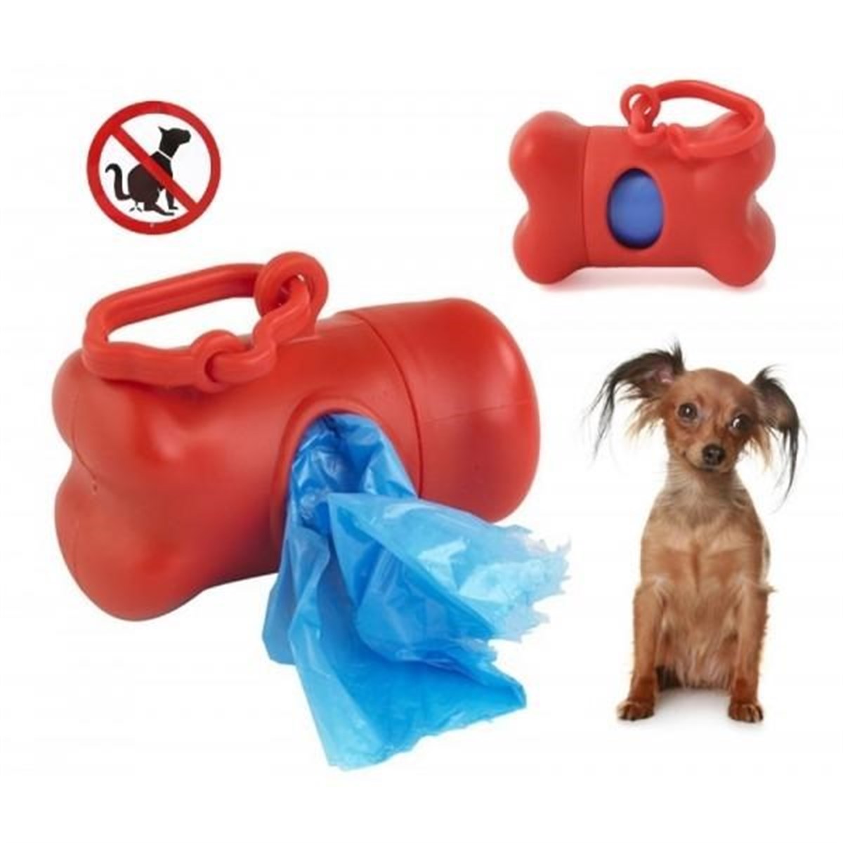 ANKAVERSE® Köpek Dışkı Torbası Aparatı ve Yedek Poşet Seti farklı renkler