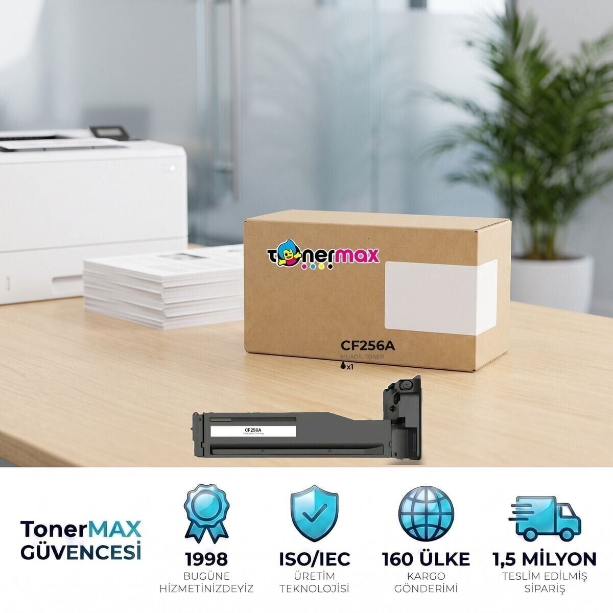 CF256A Muadil Toner