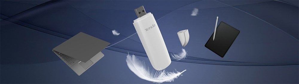 Tenda U18 Ax1800 Wıfı 6 Dual Band 1600 Mbps Kablosuz Usb Adaptör