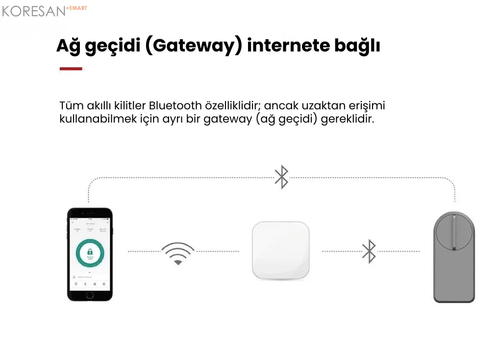 FX101 Tuya WiFi Akıllı Kapı Kilidi – Parmak İzi, Şifre ve Kumandalı