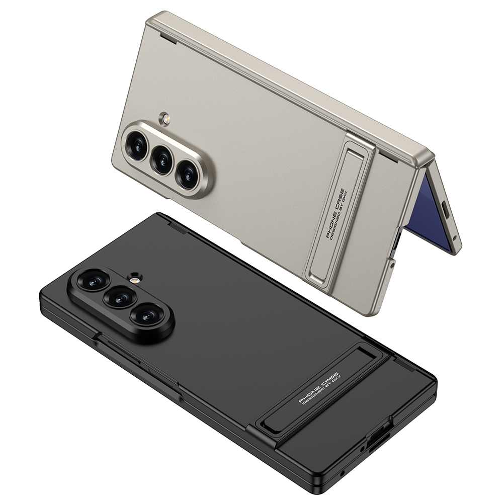 Galaxy Z Fold 7 Kılıf Zore Kıpta Standlı Kapak - 12