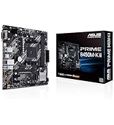 Asus Prime B450M-K II Anakart Soket AM4 (mATX, AMD Ryzen, DDR4 Bellek, M.2, SATA 6Gbit/s, US...